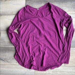 Lululemon Women’s Purple Long Sleeve Top